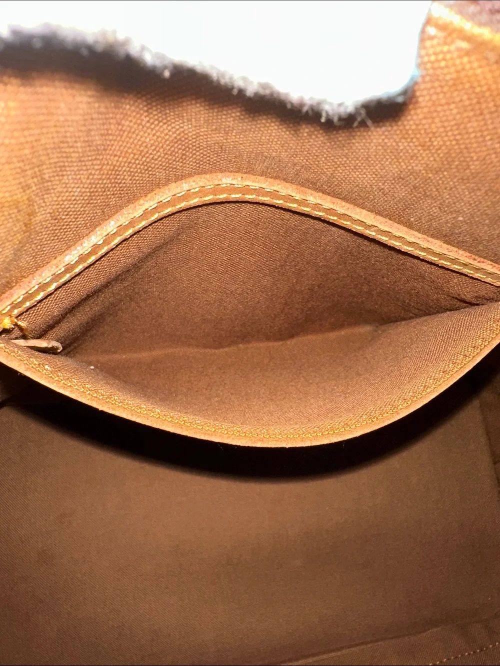 Louis Vuitton Brown Monogram Alma Satchel
